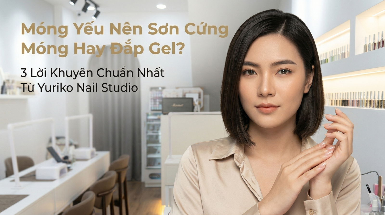 Móng Yếu Nên Sơn Cứng Móng Hay Đắp Gel? 3 Lời Khuyên Chuẩn Nhất